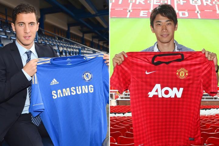 星空体育全站-13年后蓝军遭指控！曼联拒付100万回扣签阿扎尔,1200万买香川真司